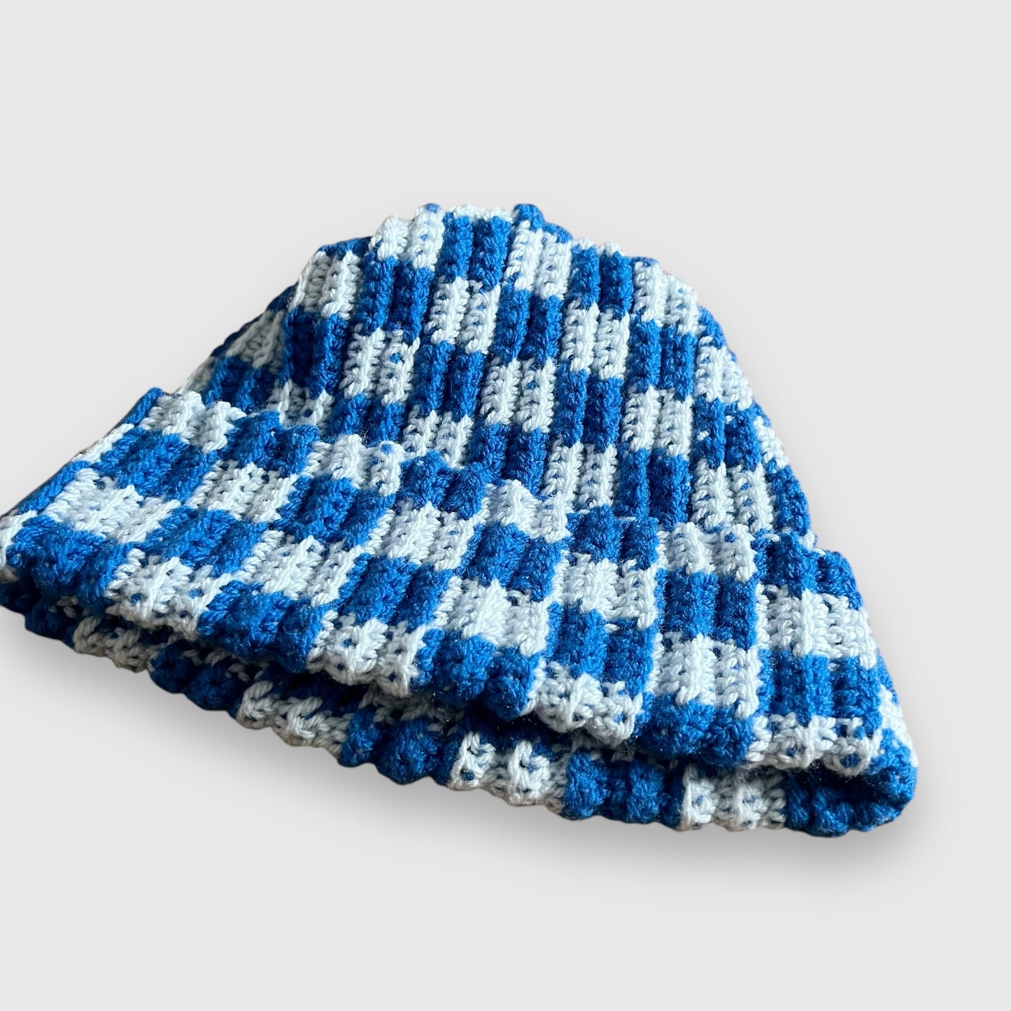 Crochet Checker Beanie