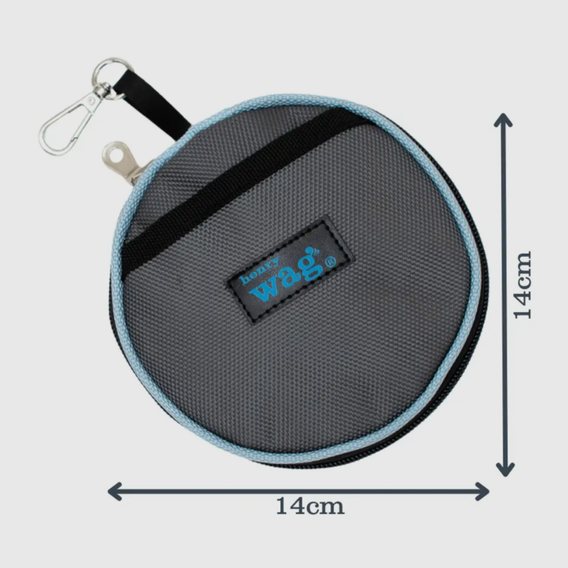 Henry Wag Pet Snaffle Set Pack Folding Travel Bowls