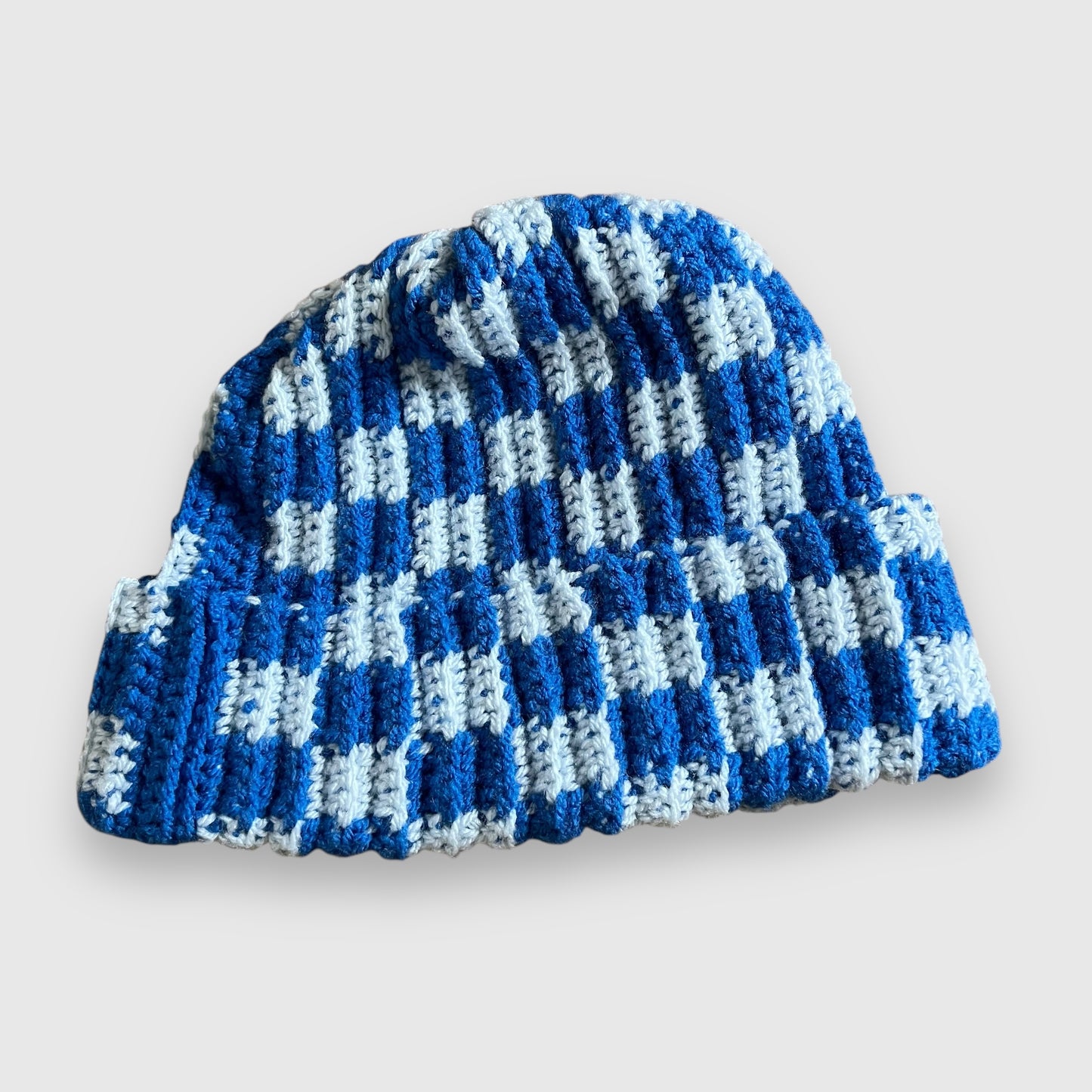 Crochet Checker Beanie