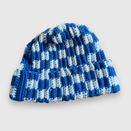 Crochet Checker Beanie