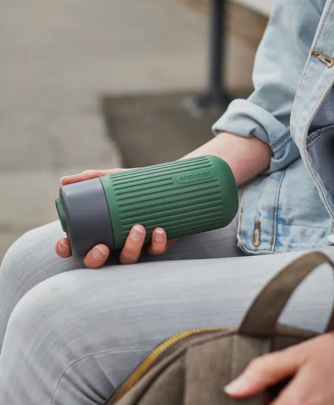 Glass Travel Mug - Leak Proof Glass Travel Cup 340ml